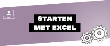 Starten met Excel