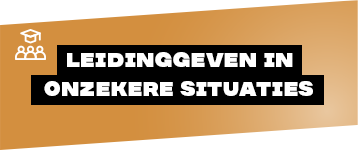 Leidinggeven in onzekere situaties – Incompany training